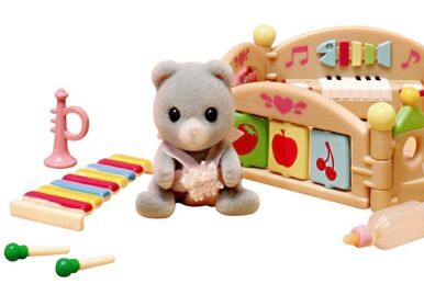 Sylvanian families let's play playpen cheap