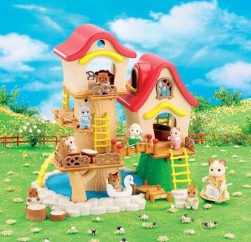 Sylvanian families rabbit house shop