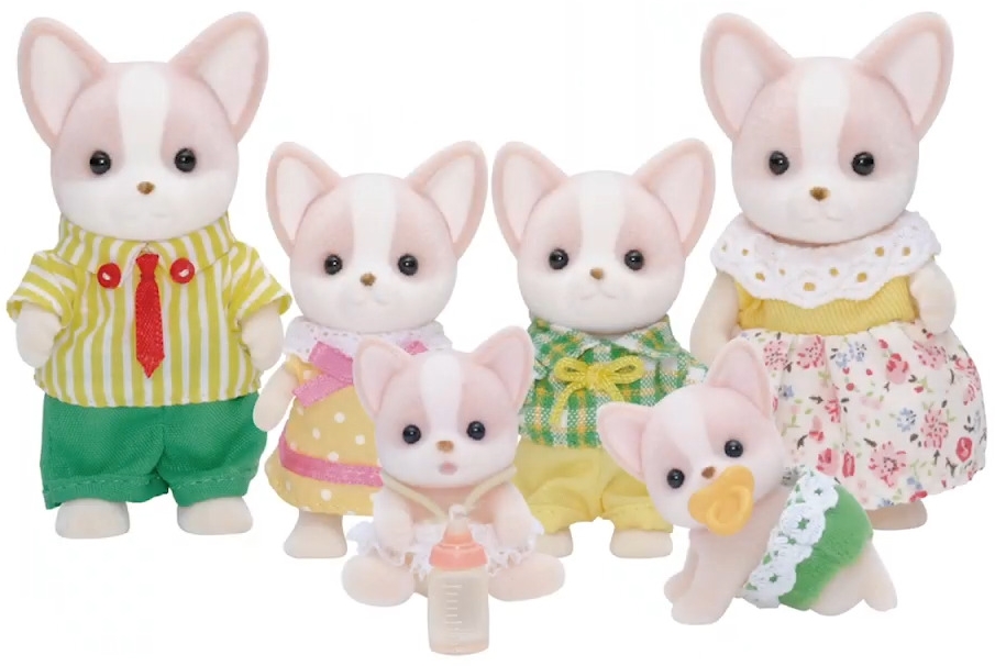 Sylvanian Families Calico Critters Chihuahua Dog Twins 