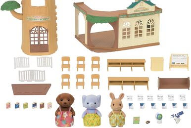 Sylvanian supermarket best sale gift set