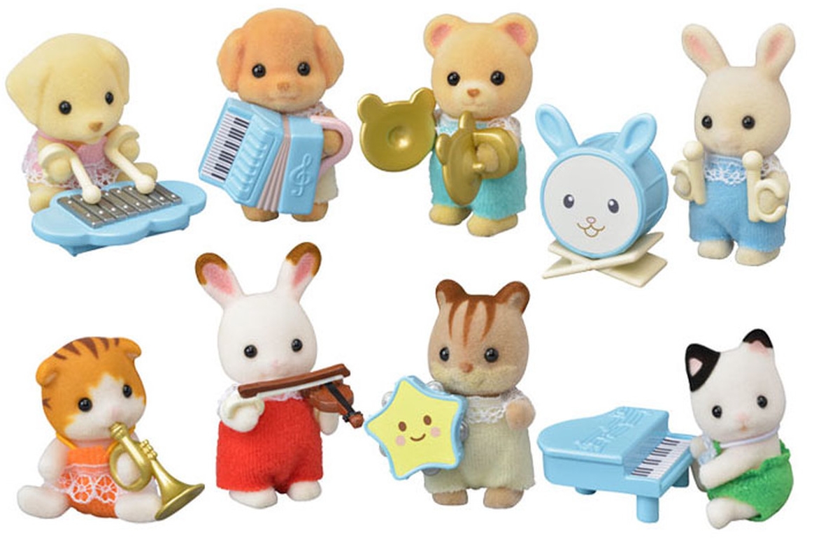 Sylvanian Families / Calico Critters Baby Sea Friends Series Bear Baby  Lobster