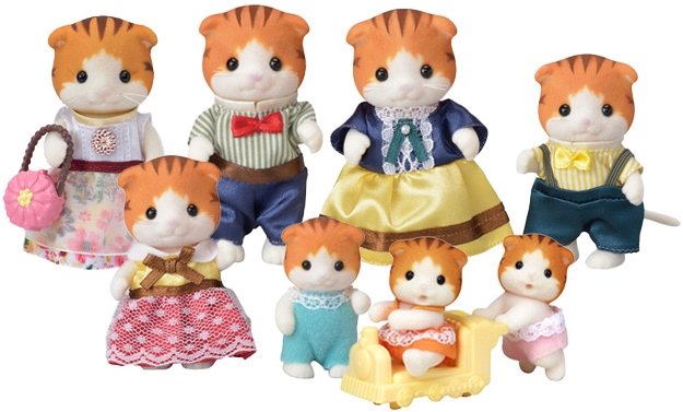 CALICO CRITTERS MAPLE CAT TWINS DAISY & MISTY NEW IN BOX 