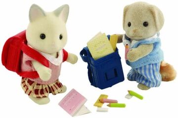 Sylvanian family school friends sale