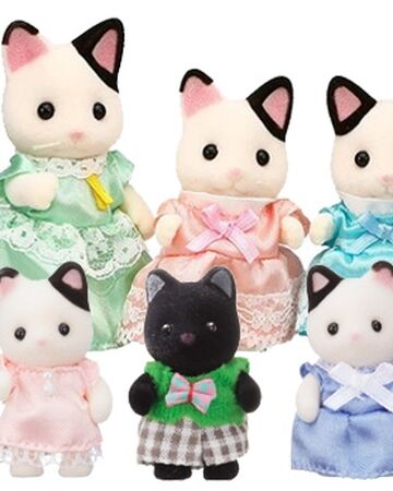 tuxedo cat calico critters