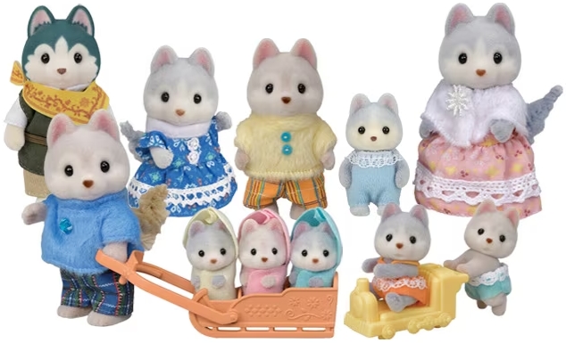 Sylvanian Families Husky Family