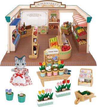 Sylvanian families supermarket outlet