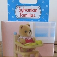 sylvanian families baby high chair