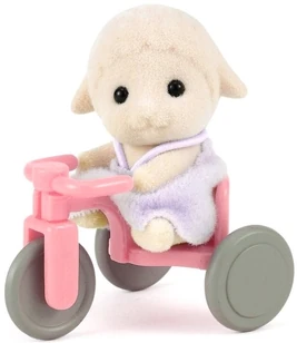 Sheep Baby with Tricycle