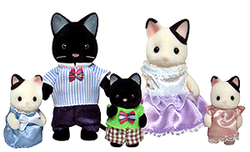Tuxedo cat sylvanian family discount