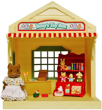 シルバニア　ベティズ　トイボックス　　 Betty\"s Toy Box シルバニア UK Betty's Toy Box を郵便局にリメイク - 小さな世界