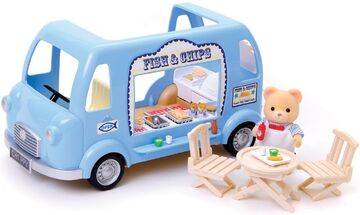 Sylvanian families fish and chip van argos hot sale