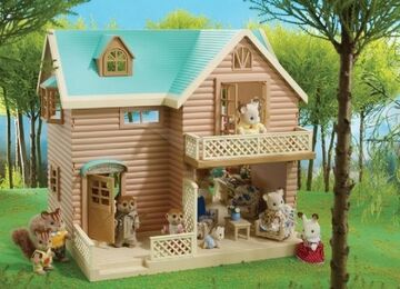 Sylvanian larchwood lodge sales