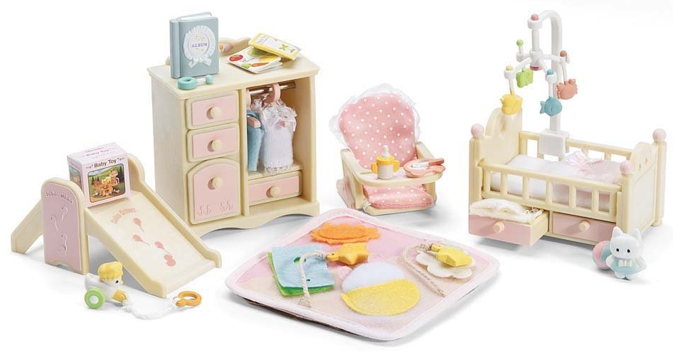 Sylvanian families hot sale baby nursery set