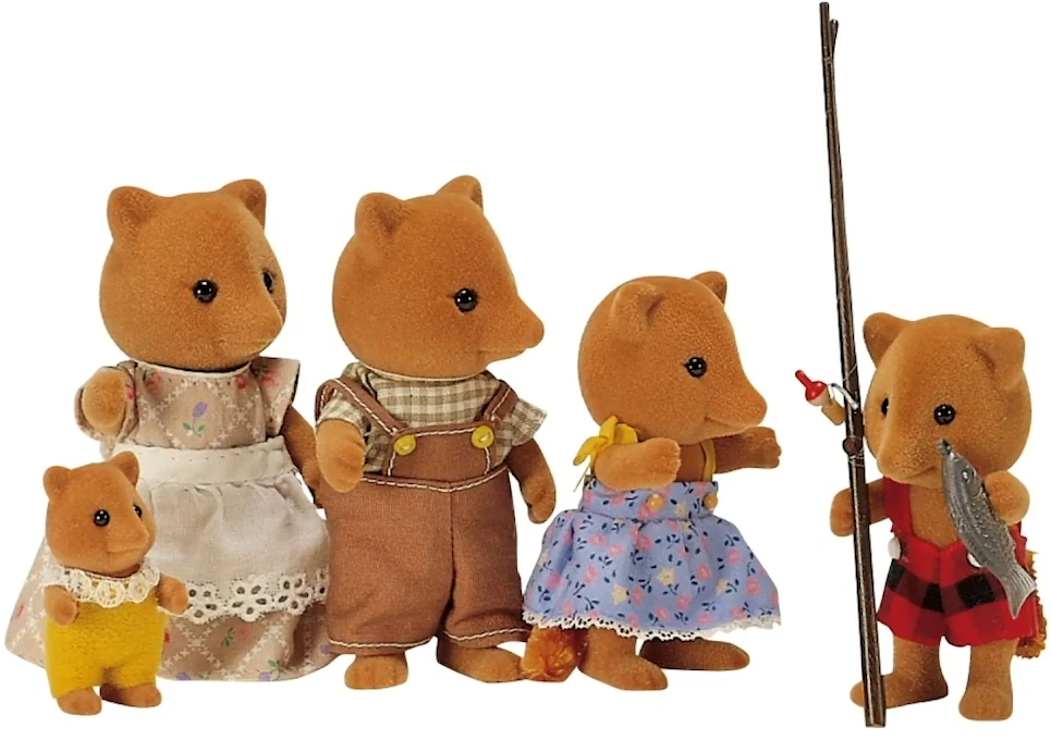 Honey Fox Family | Sylvanian Families Wiki | Fandom 