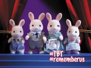 Pink Rabbit Family (Sparkle) (2003 JP), (2006 UK)