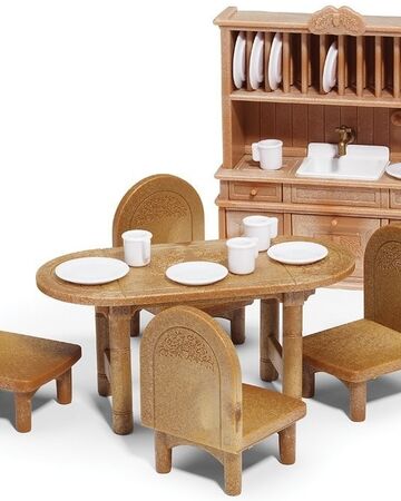 Dining Room Furniture Set Sylvanian Families Wiki Fandom