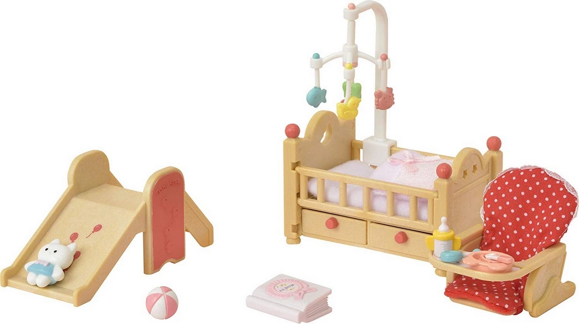 sylvanian baby nursery set