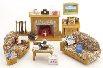 Sylvanian families deluxe living room set store