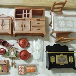 Sylvanian country kitchen clearance