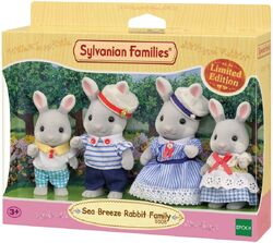 Sea Breeze Rabbit Family (Seabreeze) | Sylvanian Families Wiki