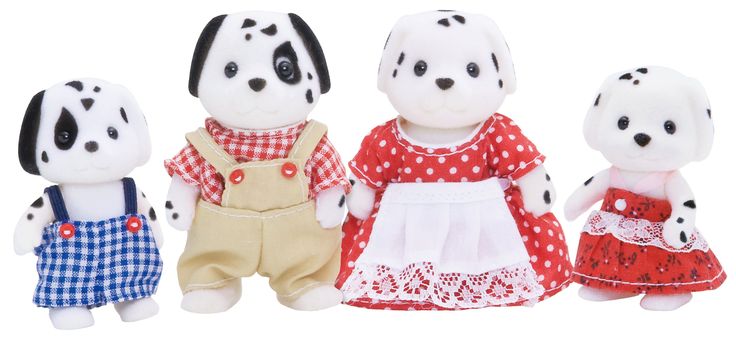 Dalmation Dog Family Dalmation Dog Family