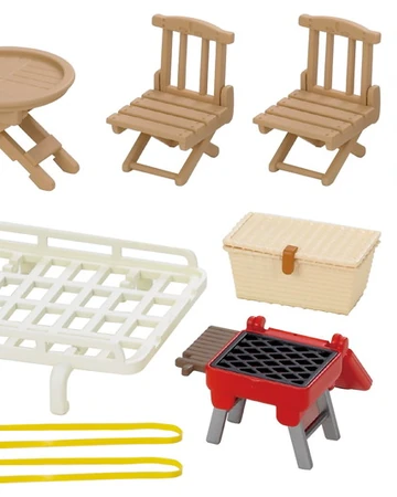 sylvanian families barbecue set