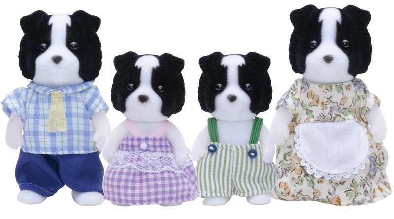 Border Collie Family Sylvanian Czech Republic, SAVE 37% 