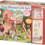 sylvanian treehouse gift set