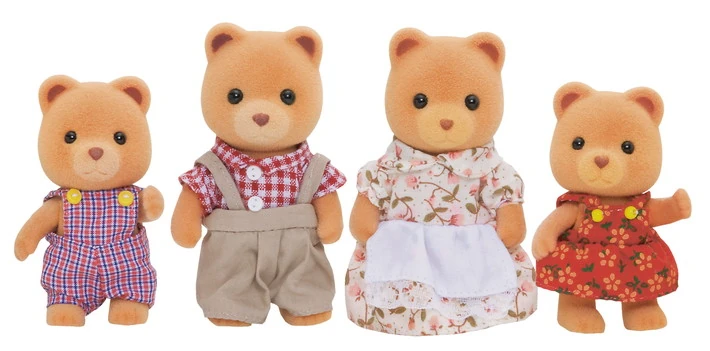 sylvanian families bear family