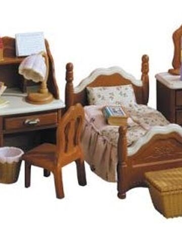 sylvanian families master bedroom set