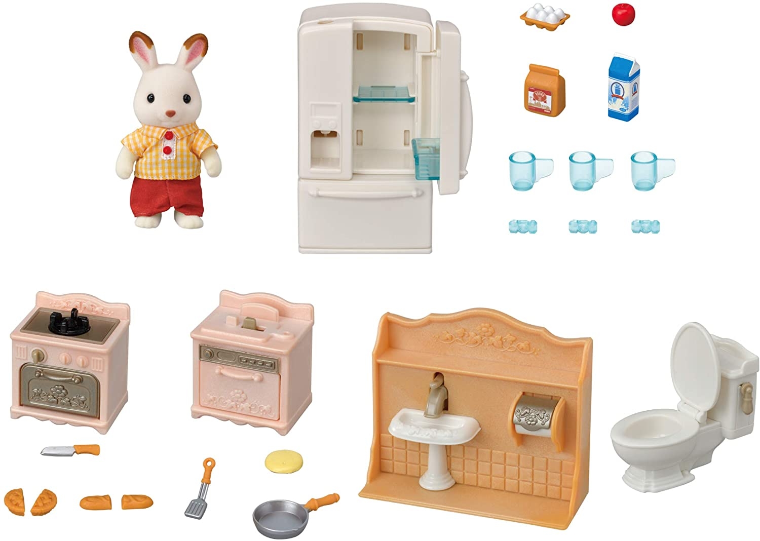 sylvanian families домашний интерьер