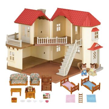 Sylvanian families beechwood hall gift set with furniture on sale