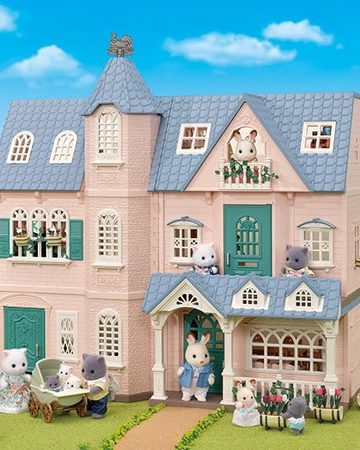 sylvanian deluxe celebration home