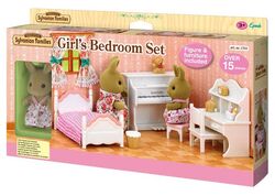 Girl's Bedroom Set (1701) | Sylvanian Families Wiki | Fandom