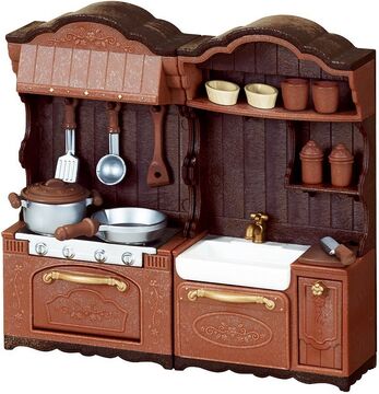 Sylvanian families classic kitchen set top