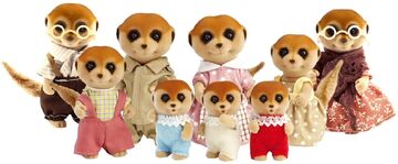 Calico critters meerkat family clearance