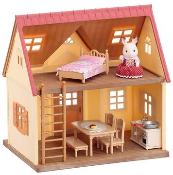 Sylvanian families sale rabbit house