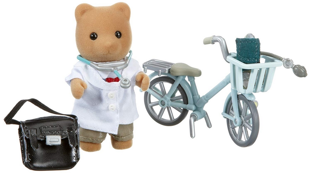 Doctor with Bike | Sylvanian Families Wiki | Fandom