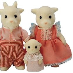 Sylvanian families goat family clearance
