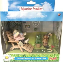 海外版　シルバニアファミリー　GRANDFATHER AT HOME SET Sylvanian families grandfather at home set | eBay