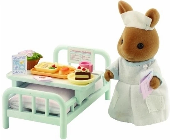 Nurse \u0026 Hospital Bed Set | Sylvanian 