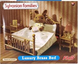 シルバニアファミリー　Luxury Brass Bed 【海外】レア シルバニアファミリー Luxury Brass Bed 【海外】レア