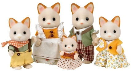 Soyokaze Cat Family | Sylvanian Families Wiki | Fandom
