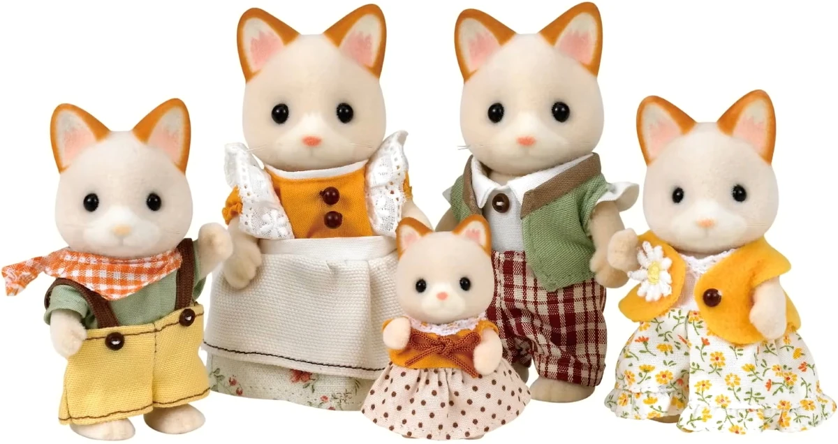 Soyokaze Cat Family | Sylvanian Families Wiki | Fandom