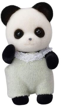 Sylvanian families panda baby discount