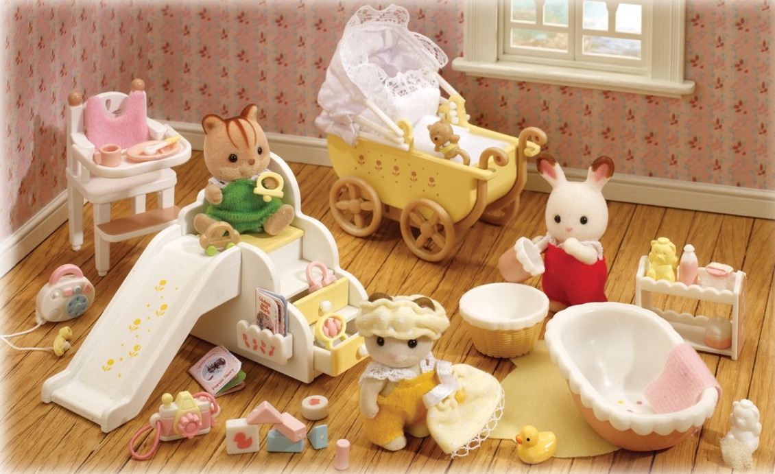 Sylvanian families sales nursery furniture