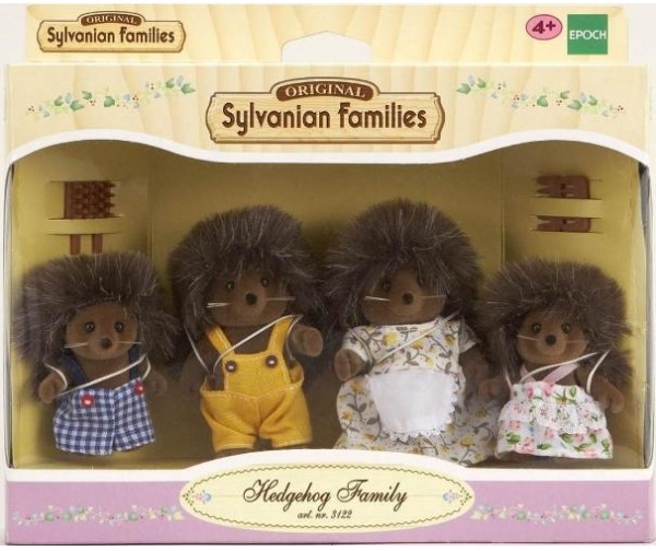 Brand New In Box Sylvanian Families Family Set 4018 Hedgehog Family /3 