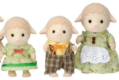 Famiglia Alpaca Sylvanian Families - 4 Personaggi, Set Di Giocattoli Per Bambini - 2