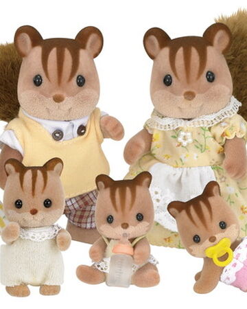 squirrel family toy