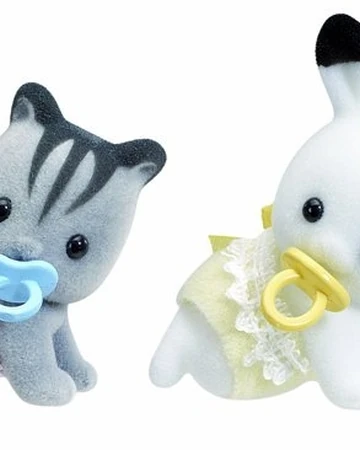 sylvanian families nursery figures